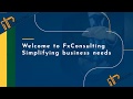 FxConsulting Intro Video FxConsulting Intro Video