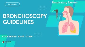 Bronchoscopy CPT Guidelines Code Series:  31615-31654