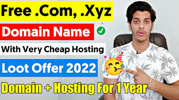 🔥FREE .Com, .Xyz Domain With Very Cheapest Hosting (😱Loot Offer) | Free .Com Domain With Hosting