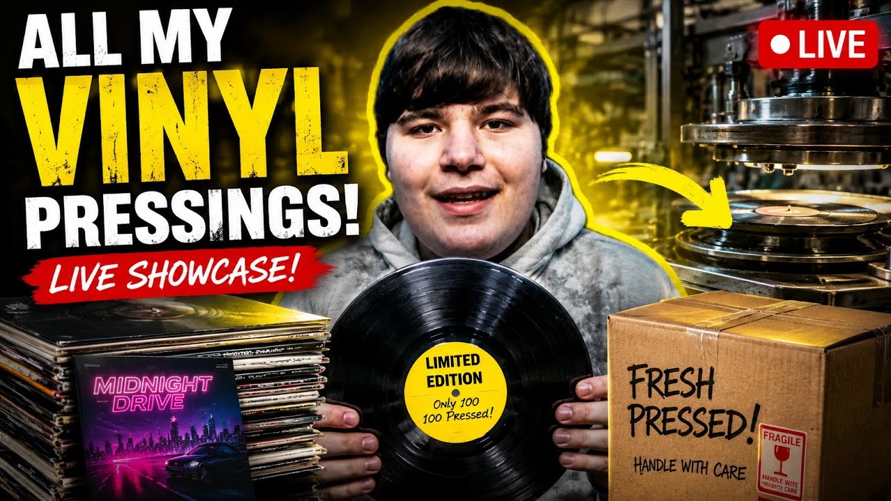 Showing My Favorite Vinyl Pressings LIVE (Some Are INSANE)