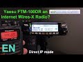 Yaesu FTM-100DR Wires-X Portable Digital Node + Firmware Update