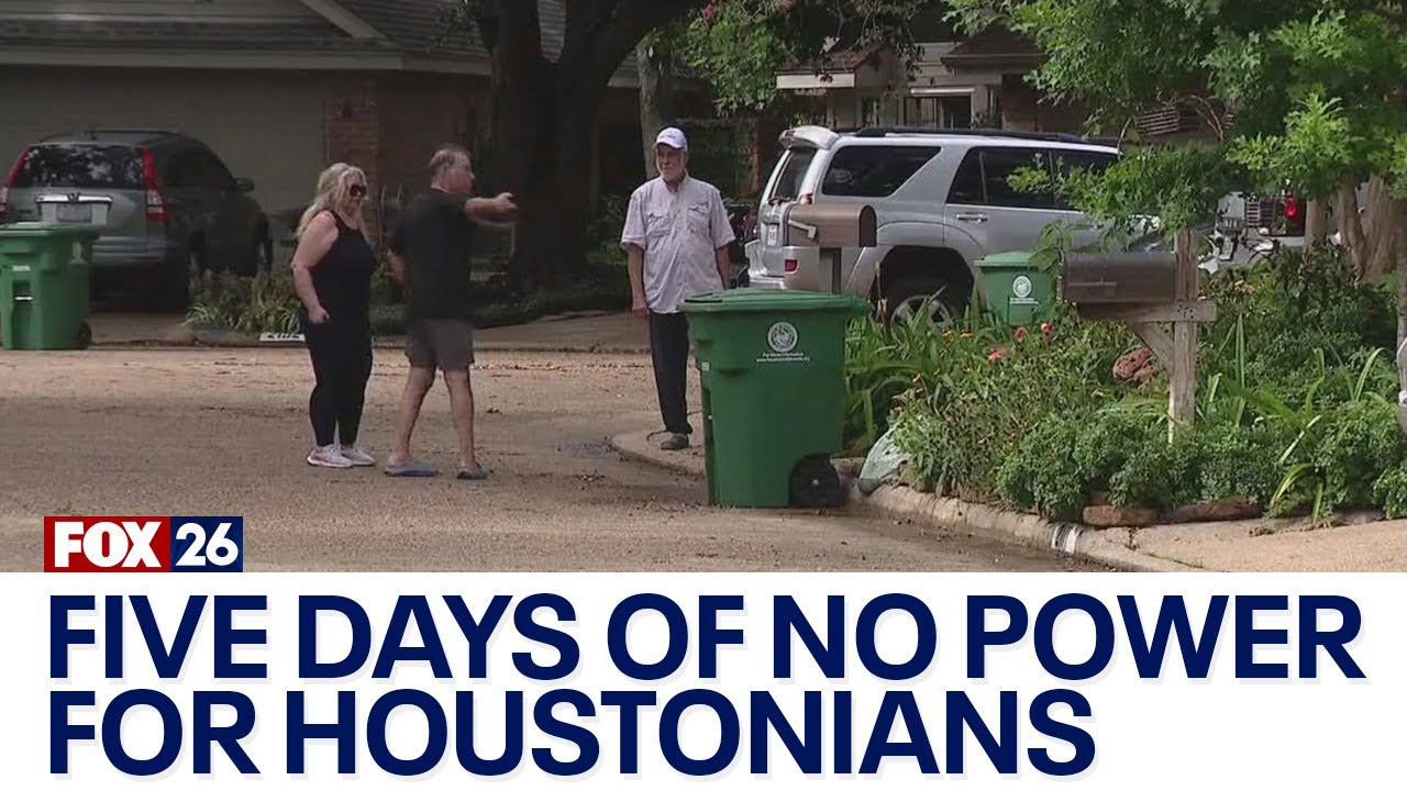 Houston residents going FIVE DAYS without power after Beryl ...