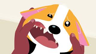 Red Cat Motion Animated Commercial Ad Fuzzy Funfact