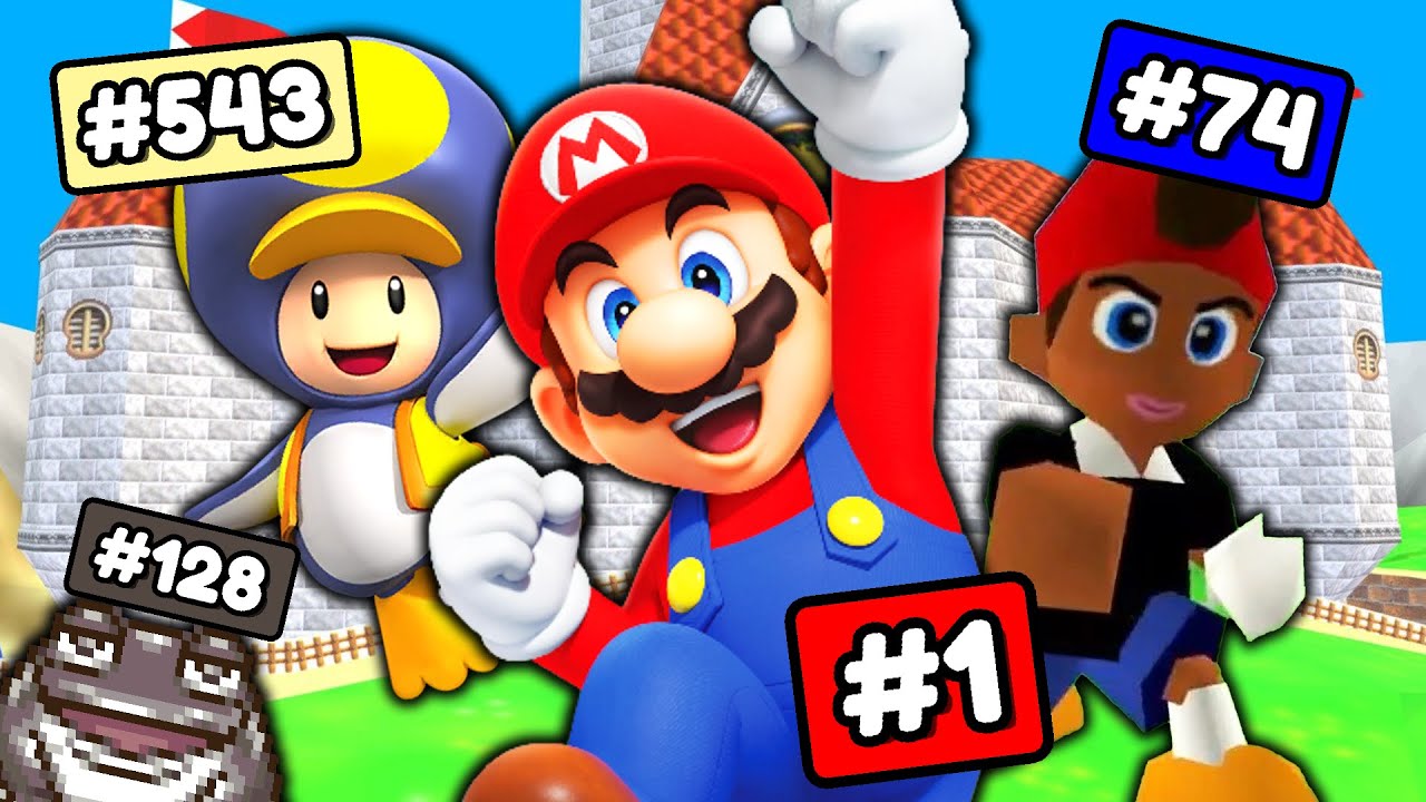 Combien de personnages JOUABLES dans la série MARIO ?