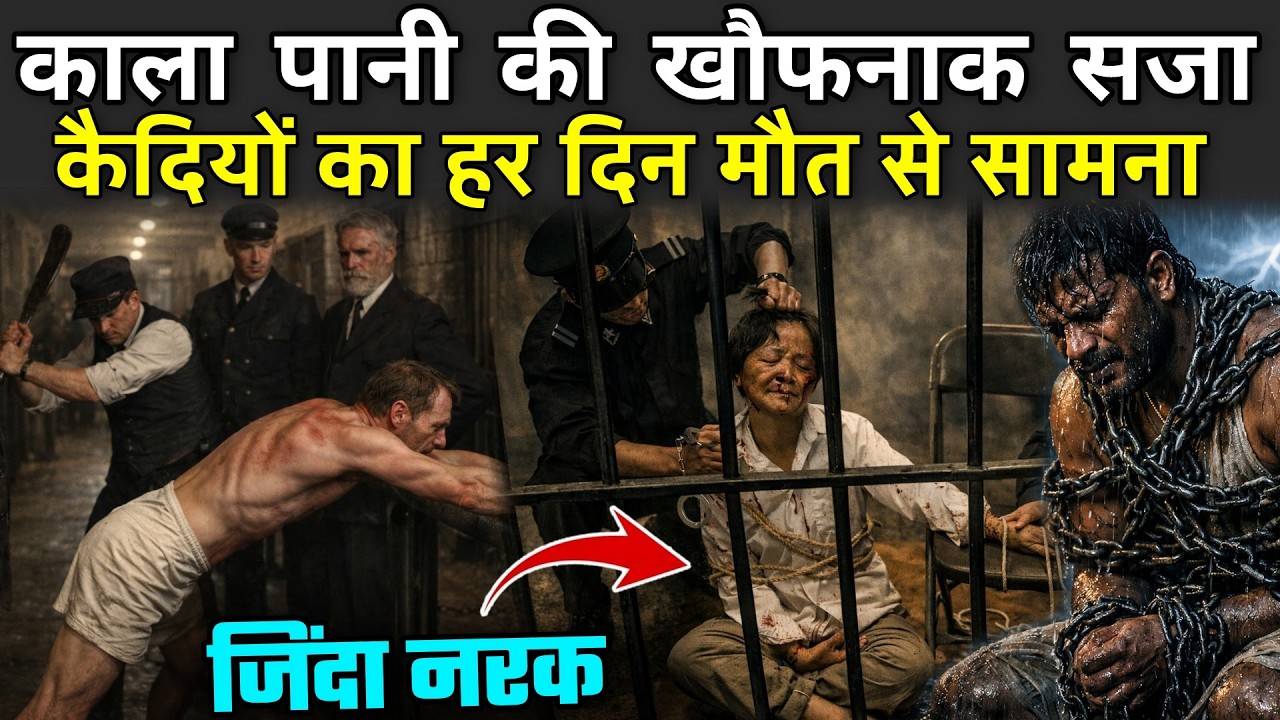 काला पानी की खौफनाक सजा, कैदियों का हर दिन मौत से सामना | Kala Pani Jail History | Cellular Jail