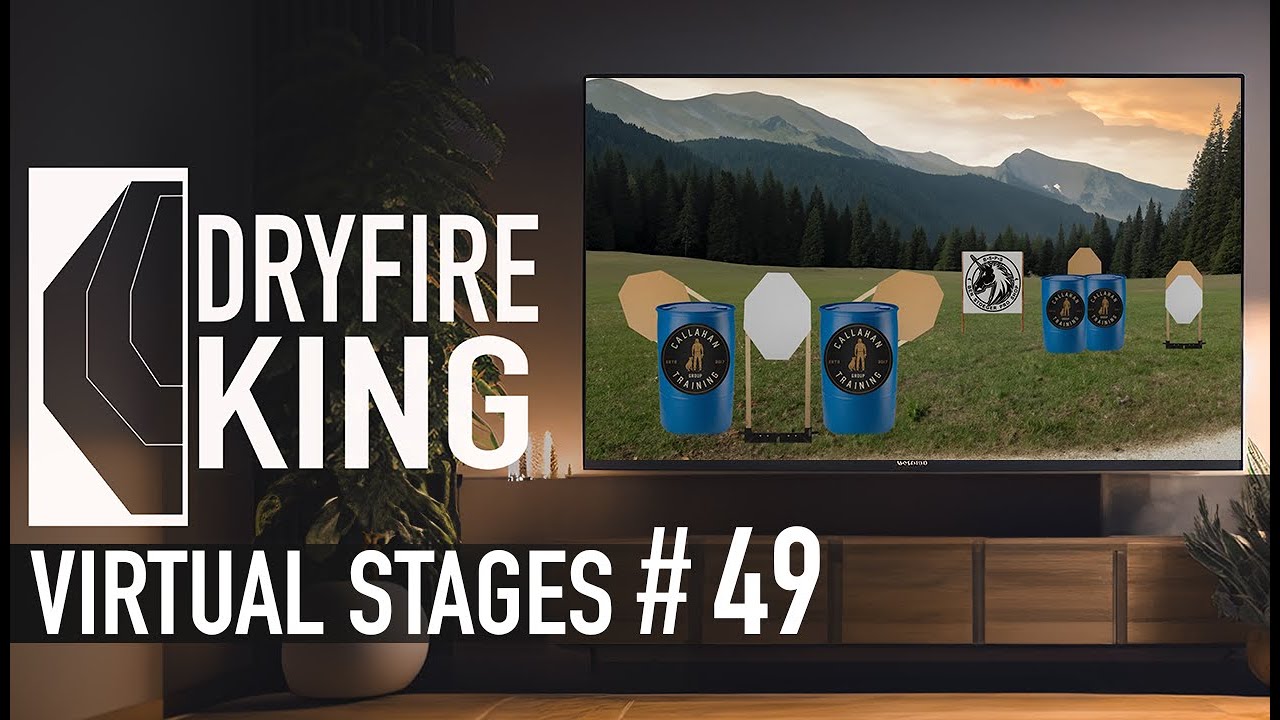 DRYFIRE KING #49- VIRTUAL DRYFIRE STAGE TRAINING (USPSA IPSC IDPA)