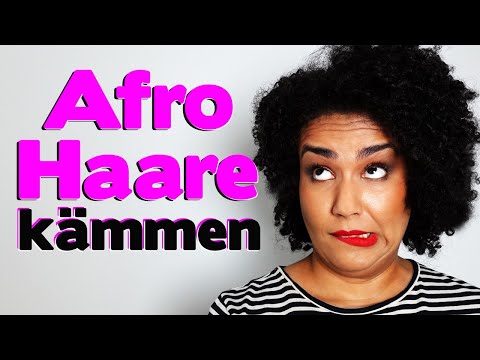 Video: Afrikanisches Haar entwirren – wikiHow
