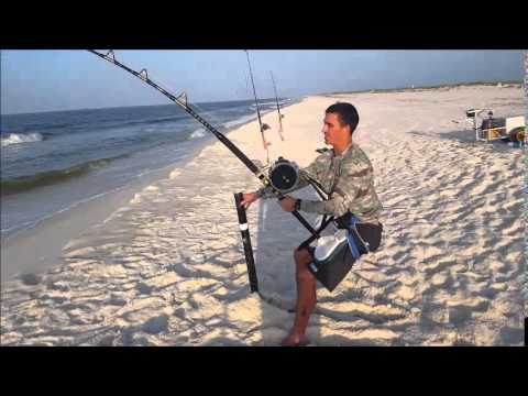 Justin Battles Massive Tiger Shark on Penn Senator 14/0 