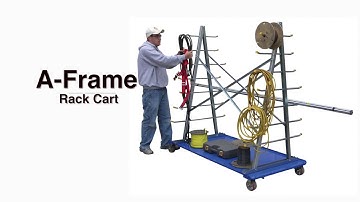 Vestil A-Frame Rack Cart