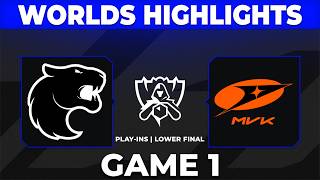 FUR vs MVK Highlights Game 1 | Worlds 2026 Play-In | FURIA vs MVK Esports