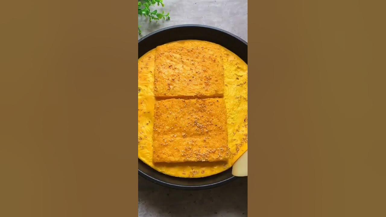 Sandwich telur kocok sangat simple