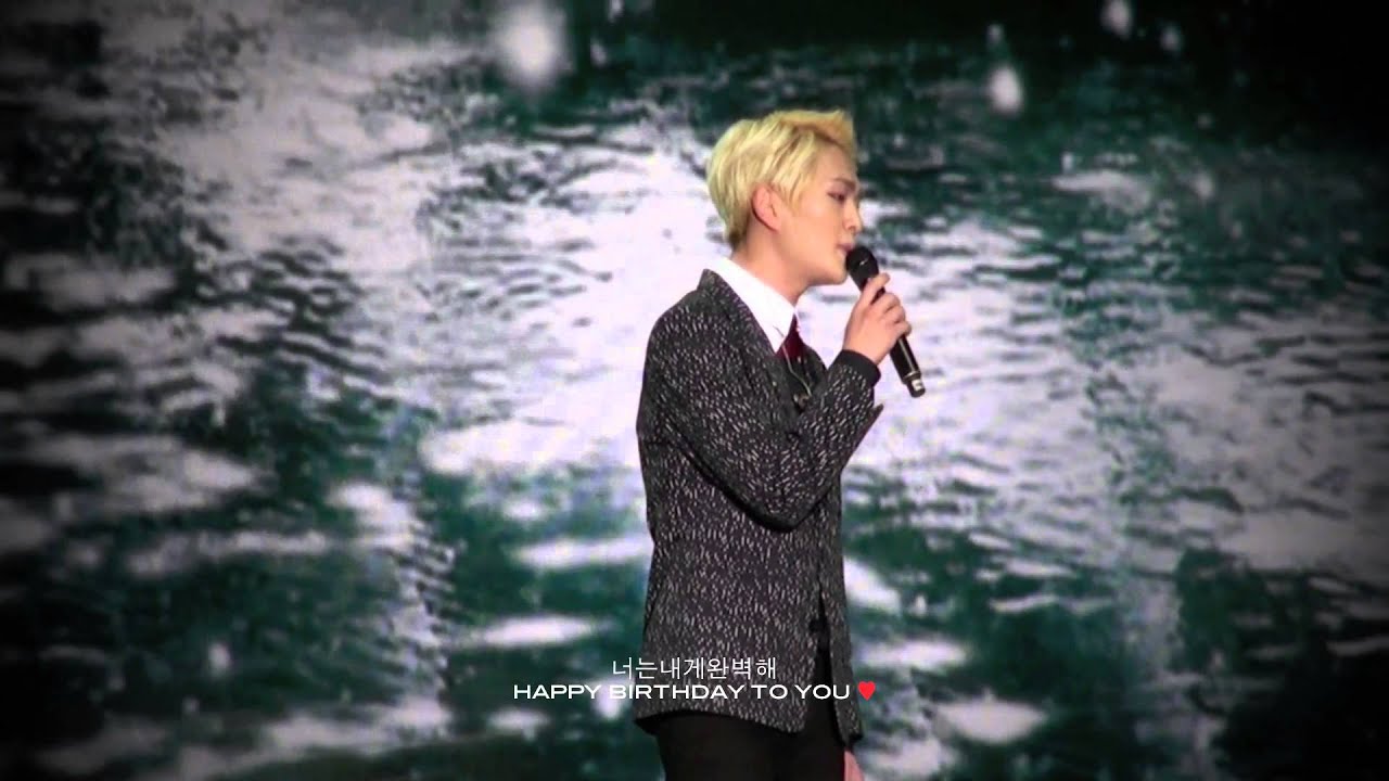 20131214 shinee onew's birthday (온유야, 진기야 생일 축하해)