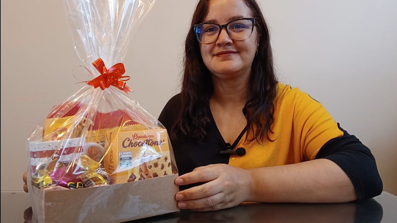 Como Montar uma Cesta de Chocolate Romântica | Presente Fácil e Criativo para Surpreender no Natal