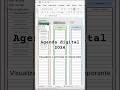 Agenda digital personalizada 2026 | Excel