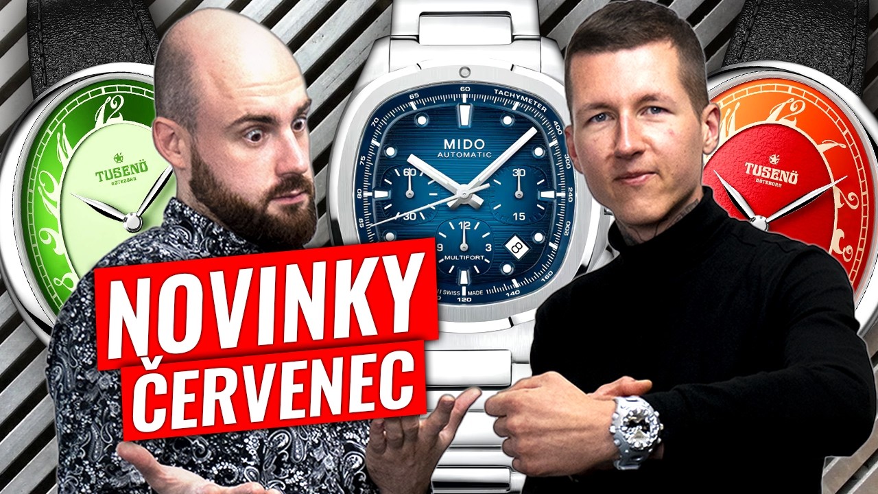 Novinky z hodinářského světa červenec 2025