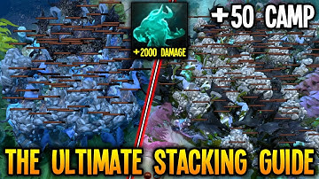 +50 Camp Ancients Stacking Guide Both Sides 7.33 | Dota 2