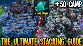 +50 Camp Ancients Stacking Guide Both Sides 7.33 | Dota 2