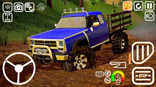 4x4 Offroad Pickup Car Driving Simulator (Free Roam) || 4x4 Mania: SUV Racing #2 - Android Gameplay screenshot 3