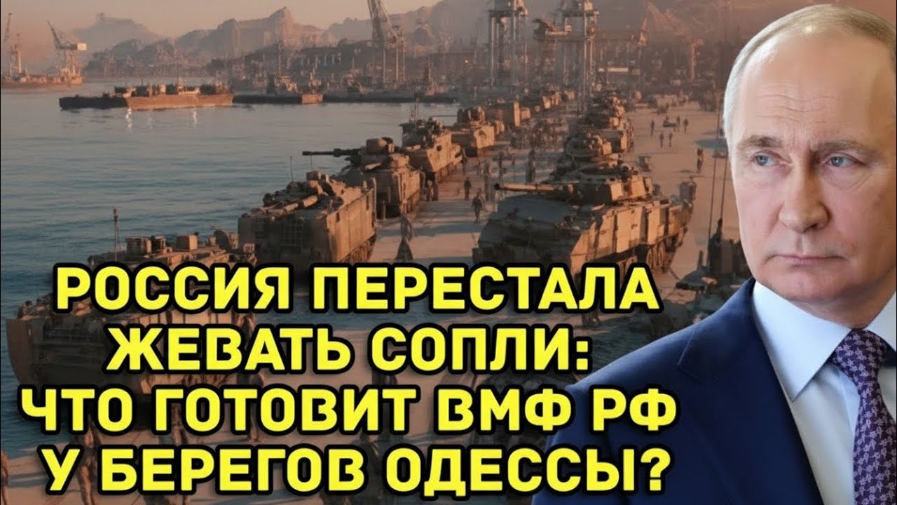 Россия перестала жевать сопли: Что готовит ВМФ РФ у берегов Одессы?