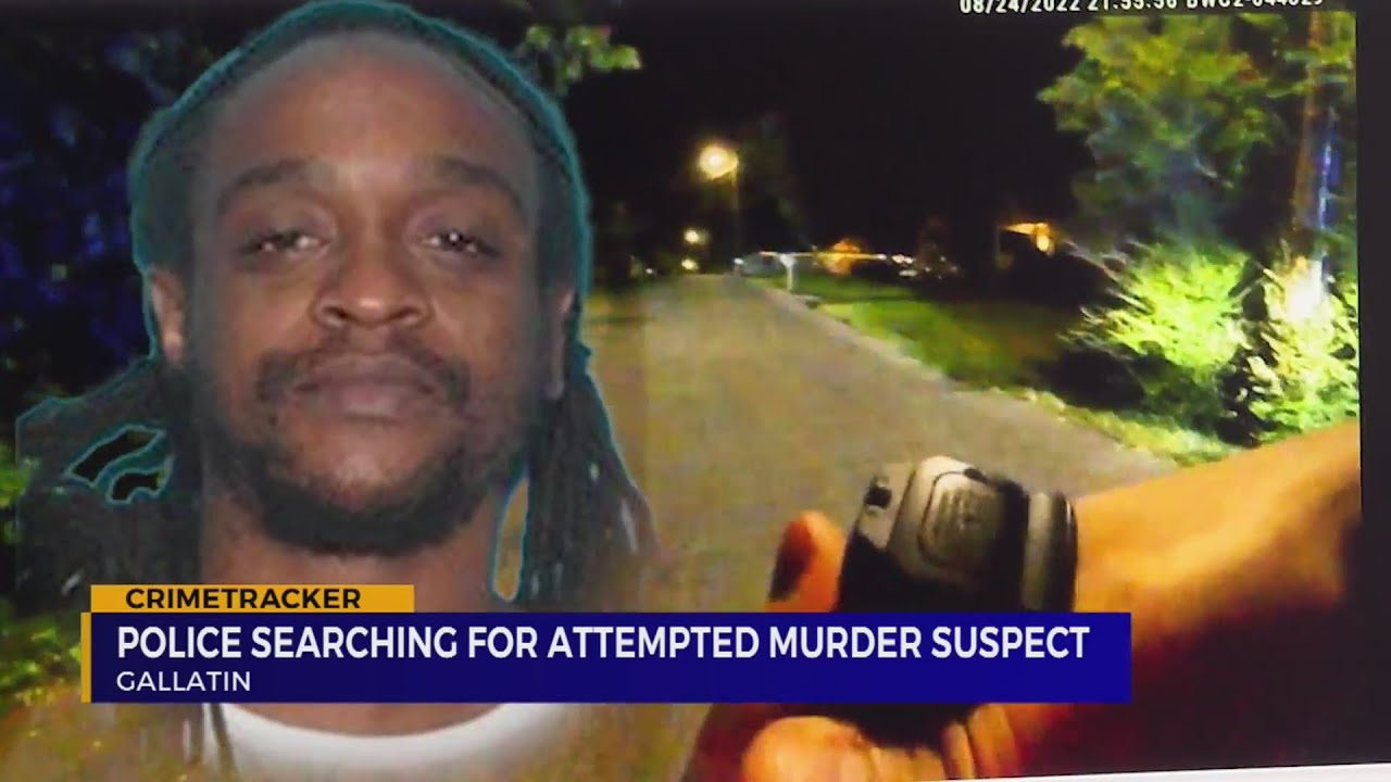 Police searching for attempted murder suspect - YouTube