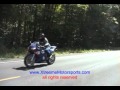 Yamaha r6  wheelie crash