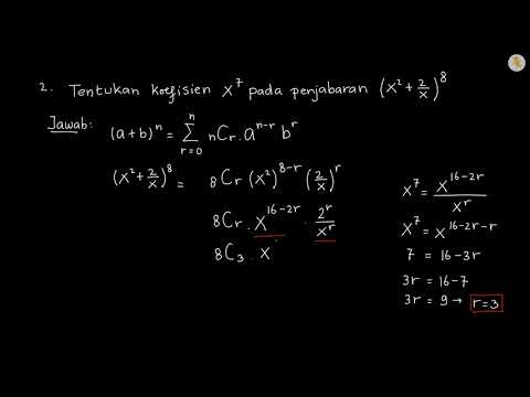 Contoh Soal Binomial Newton 2 Youtube