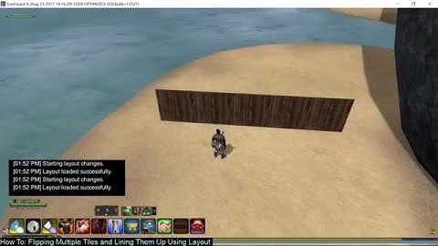 How To: Flipping Multiple Tiles and Lining Them Up Using Layout Editor