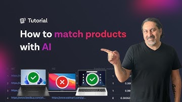 AI Product Matcher Tutorial: product mapping software for e-commerce
