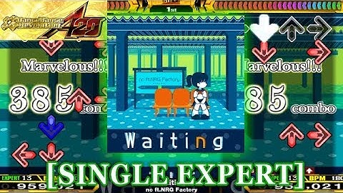 【DDR A20】 Waiting [SINGLE EXPERT] 譜面確認＋クラップ