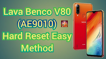 Lava Benco V80 (AE9010) Hard Reset 100% Test