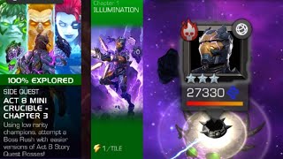 Cerastes Boss Easy Solo - Chapter 3 Act 8 Mini Crucible - Marvel Contest Of Champions