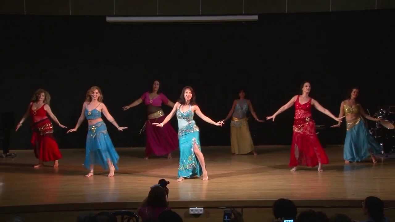 Enta Omri Remix - Belly Dance show by BellyTal & troop