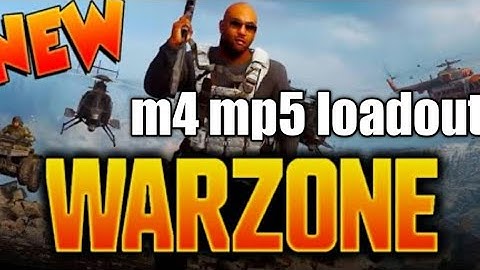 Cod warzone Best m4 mp5 class setup (high kill duos)