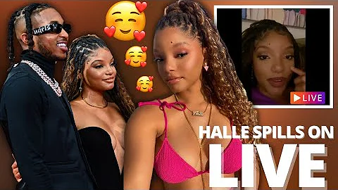 HALLE BAILEY WENT LIVE LATE NIGHT | SHE SHARES HOW...