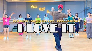 FLO RIDA - BRAIN KELLEY - FEELS RIGHT( I LIKE IT) ZUMBA - DANCE FITNESS