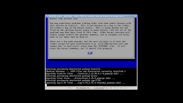 Debian Woody PPC (APUS) on Amiga A4000 (WinUAE) Blizzard PPC Part 4 - Setup apt
