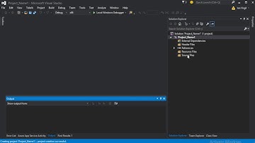 2016 Visual Studio C++ OOP Tutorial#1 Creating a project