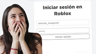 HACKEO LA CUENTA DEL NOOB PELO TOCINO DE ROBLOX!!