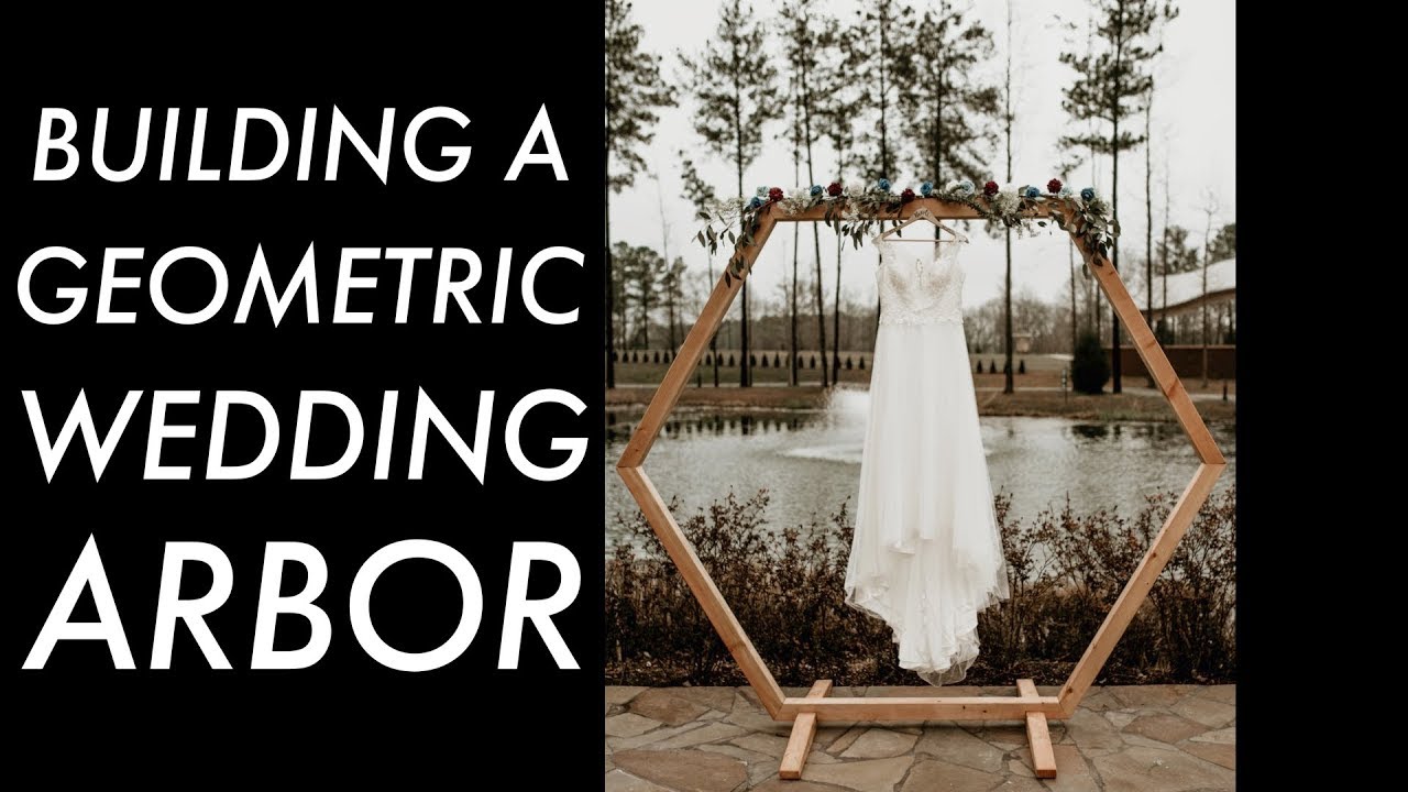 Diy Geometric Wedding Arbor Woodworking Youtube