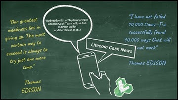 LiteCoin Cash Development update -  Wallet update v.0.16.3 - Hive1.2 - MinotaurX - CPU mining-SHA256