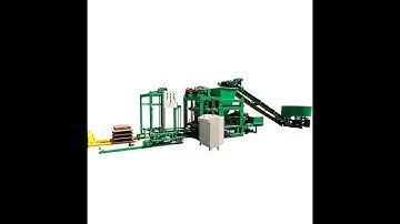 Automatic hollow block/pavement brick machine QTJ4-25D in Dominica  Dominican Jamaica