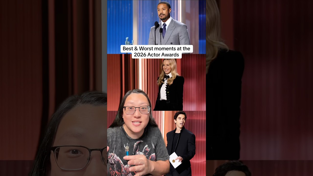 Best and worst moments from the 2026 Actor Awards