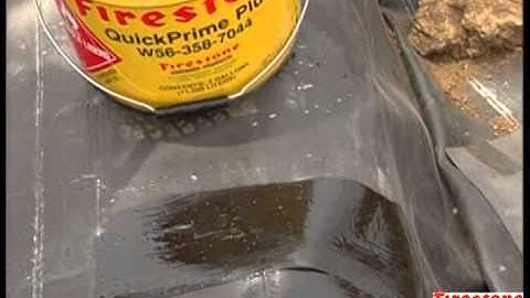 PondGard Installation - Detail 14 Extend Seaming Technique into the Anchor Trench