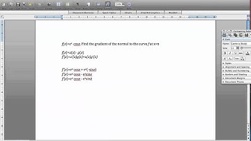 May 2009 -  Paper 1, Question 3 Answer (Neil MacAlasdair)
