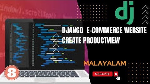 E-commerce Store in Malayalam  Django create productsview