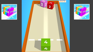 Chain Cube 2048 3D - All Levels Gameplay Android, iSO