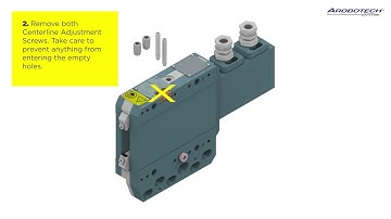 AROBOTECH SFA Grinding Auto Rest Centerline Adjustment Rebuild Kit