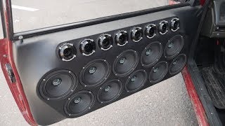 Восьмерка из Воронежа - 156,6 дБ (32гц) с двух восемнах в ящике