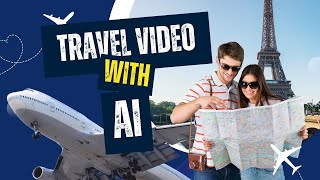 Create A Travel Video YouTube Channel With AI  || Faceless YouTube Channel With AI
