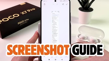 POCO X7 Pro: How to Capture Screenshots